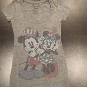 RARE Vintage DISNEY Mickey and Minnie Mouse tee